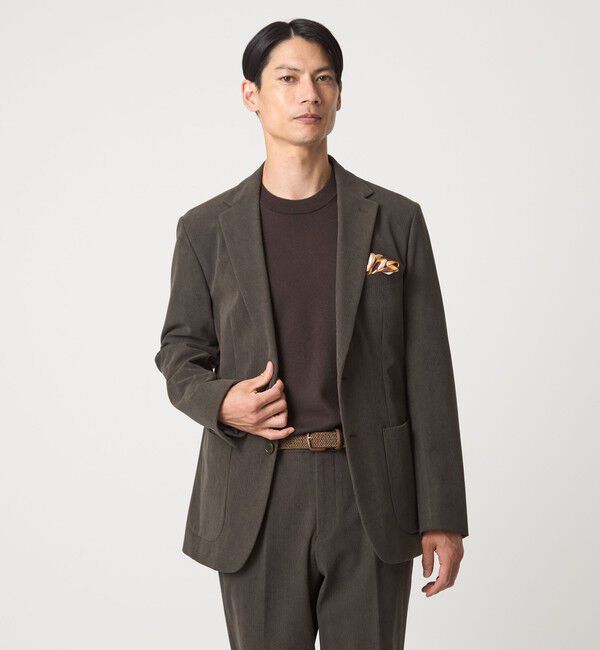 UNITED ARROWS green label relaxing「Super 120's ハイゲージ クルーネック ニット」|ニット・セーター|