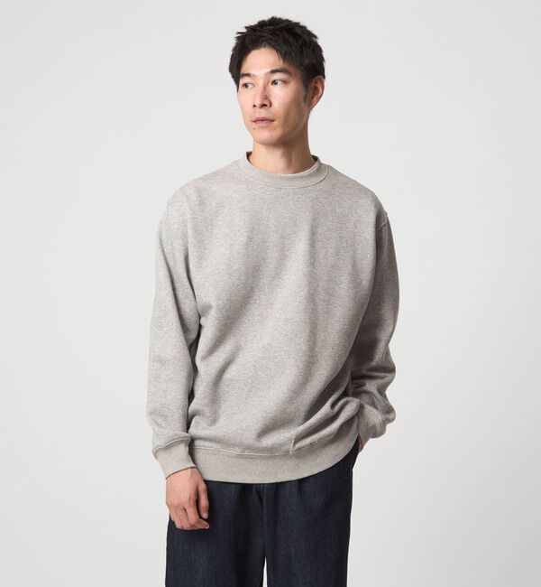 UNITED ARROWS green label relaxing「【WEB限定】デイリー ベーシック スウェット クルーネック プルオーバー」|スウェット・ジャージ|MD.GRAY