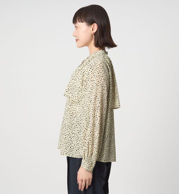 UNITED ARROWS green label relaxing「シアー フロント ヨーク ブラウス マシンウォッシャブル UVカット」|シャツ・ブラウス|