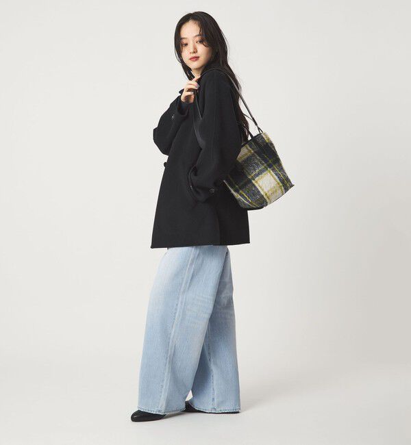 UNITED ARROWS green label relaxing「2WAY クロスチェック トートバッグ」|ショルダー・メッセンジャー|