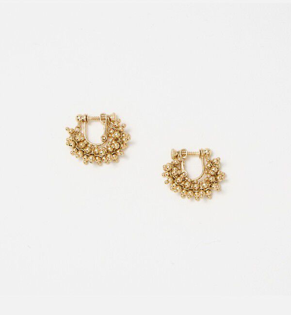 UNITED ARROWS green label relaxing「ツブツブ MIX スゥイング イヤリング 2」|イヤリング|