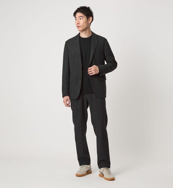 UNITED ARROWS green label relaxing「ウォッシャブル ホームスパン ナロー ユーティリティパンツ S1 -ストレッチ-」|スラックス|