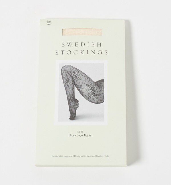 EMMEL REFINES「＜SWEDISH STOCKINGS＞Rosa レース タイツ＜ Select by EMMEL REFINES ＞」|タイツ・ストッキング|