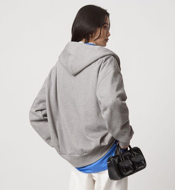 UNITED ARROWS green label relaxing「ウラキモウ ジップ フーディー」|パーカー|