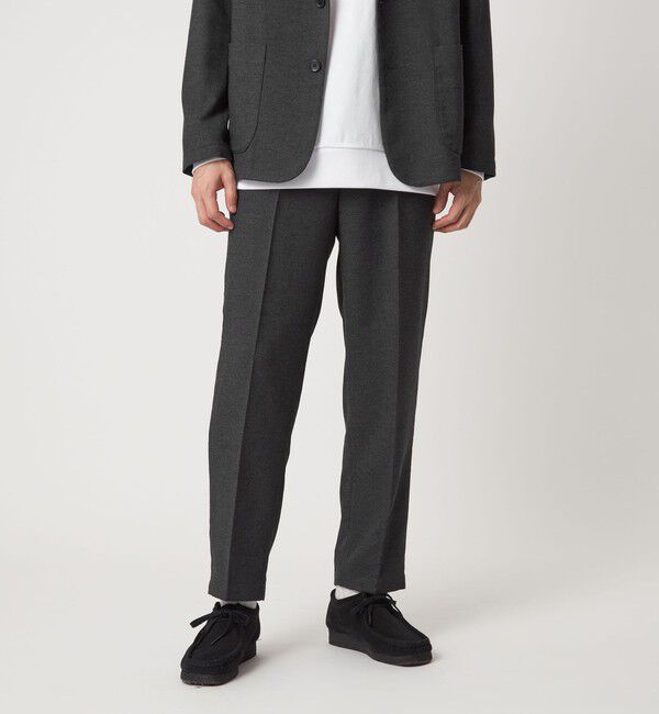 UNITED ARROWS green label relaxing「ウォッシャブル フラノ ツイル ワイド ユーティリティパンツ W2 -ストレッチ-」|その他|