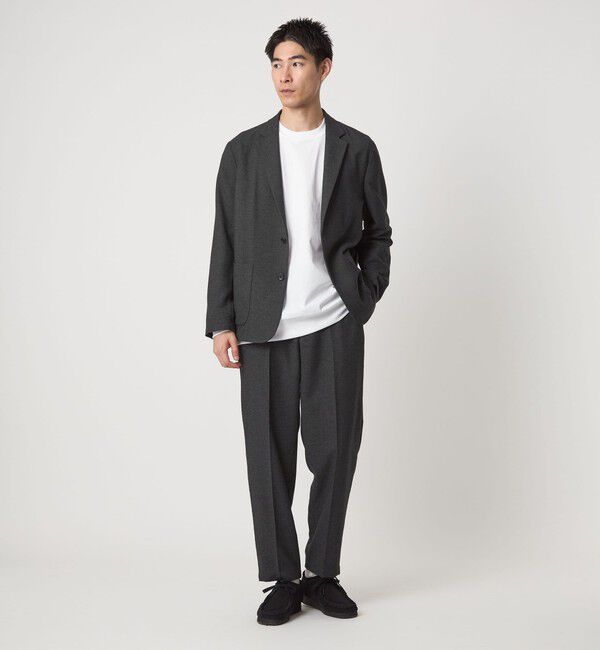 UNITED ARROWS green label relaxing「ウォッシャブル フラノ ツイル ワイド ユーティリティパンツ W2 -ストレッチ-」|その他|
