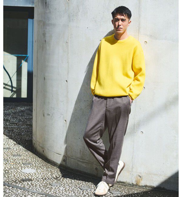 UNITED ARROWS green label relaxing「ウォッシャブル フラノ ツイル ワイド ユーティリティパンツ W2 -ストレッチ-」|その他|