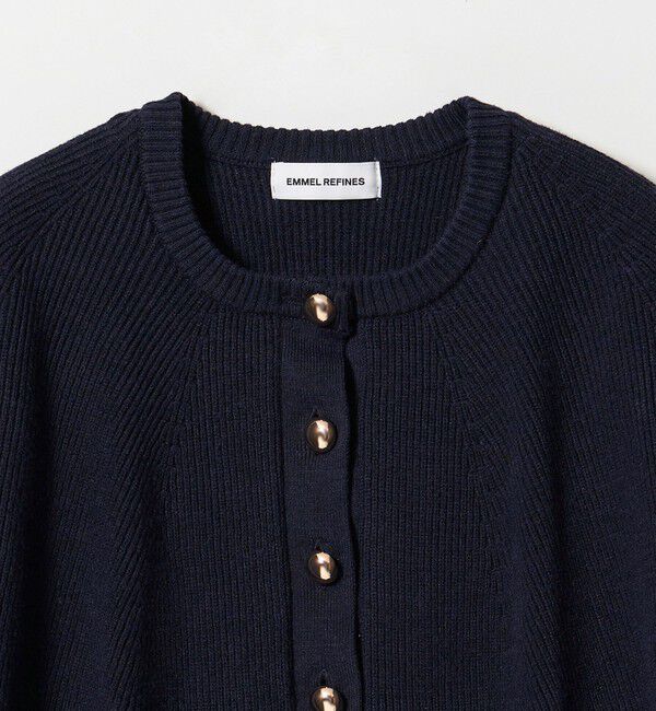 EMMEL REFINES「＜EMMEL REFINES＞EM HW ケープボタン 3WAY ニット」|ニット・セーター|