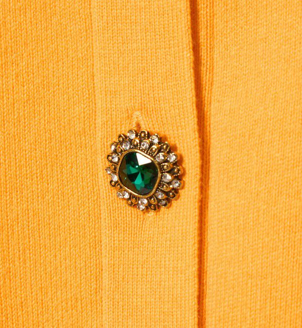 EMMEL REFINES「＜EMMEL REFINES＞EM HW ビジュー ミニ カーディガン」|カーディガン|