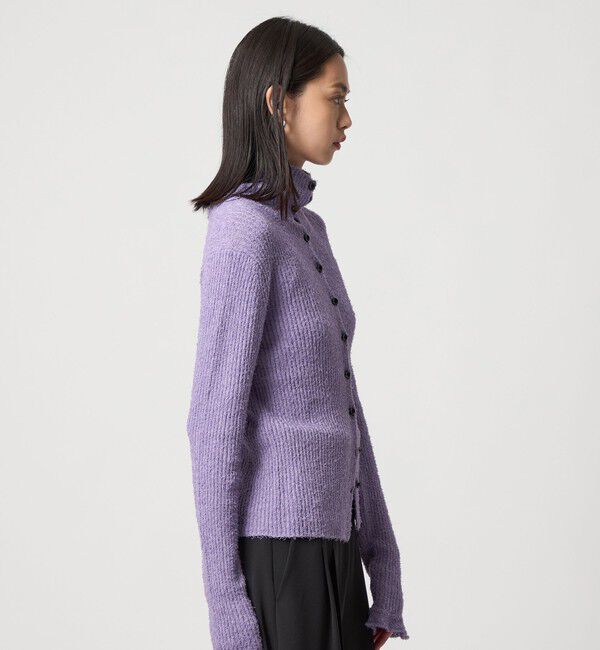 EMMEL REFINES「＜EMMEL REFINES＞EM メランジ 2WAY ニット トップス」|ニット・セーター|