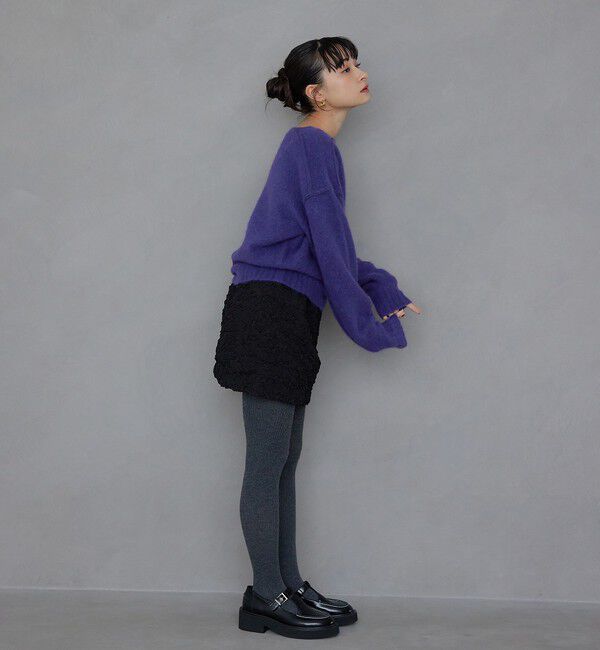 EMMEL REFINES「＜EMMEL REFINES＞EM FOX/W/CA ニットプルオーバー」|ニット・セーター|