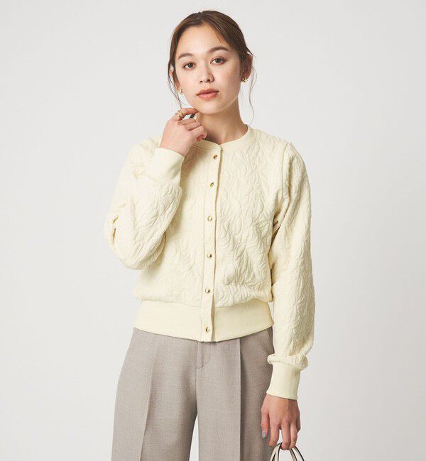 UNITED ARROWS green label relaxing「フクレジャカード カットソー カーディガン」|カーディガン|