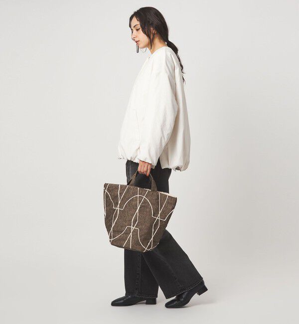 UNITED ARROWS green label relaxing「＜SOFI ＞エンブロイダリー トートバッグ」|トートバッグ|