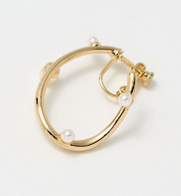 UNITED ARROWS green label relaxing「ドロップフープ イヤリング」|イヤリング|