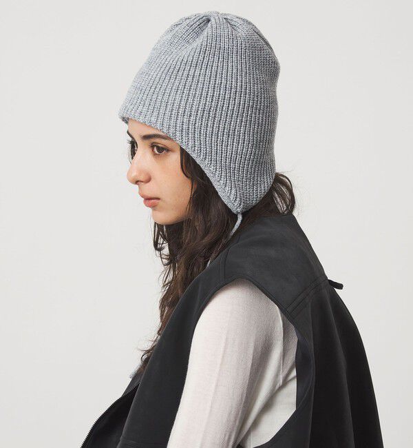 UNITED ARROWS green label relaxing「【別注】＜INFIELDER DESIGN＞ビーニー / ニットキャップ」|キャップ・キャスケット|MD.GRAY