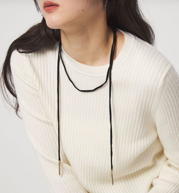 UNITED ARROWS green label relaxing「起毛コード＆バー ネックレス」|ネックレス|