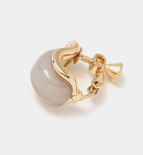 UNITED ARROWS green label relaxing「マーブル イヤリング」|イヤリング|