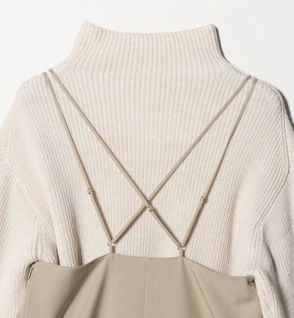 UNITED ARROWS green label relaxing「タートルネック ニット &times; キャミソールワンピース セット」|ワンピース|