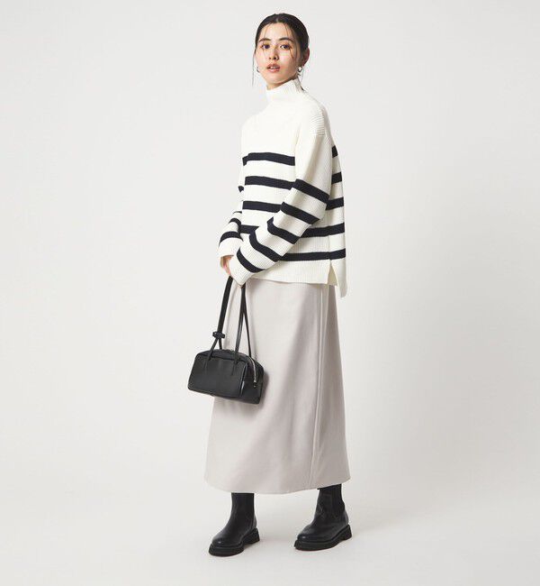 UNITED ARROWS green label relaxing「タートルネック ニット &times; キャミソールワンピース セット」|ワンピース|