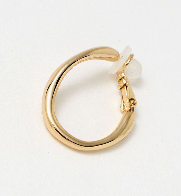 UNITED ARROWS green label relaxing「ドロップフープ ウェーブ イヤリング」|イヤリング|