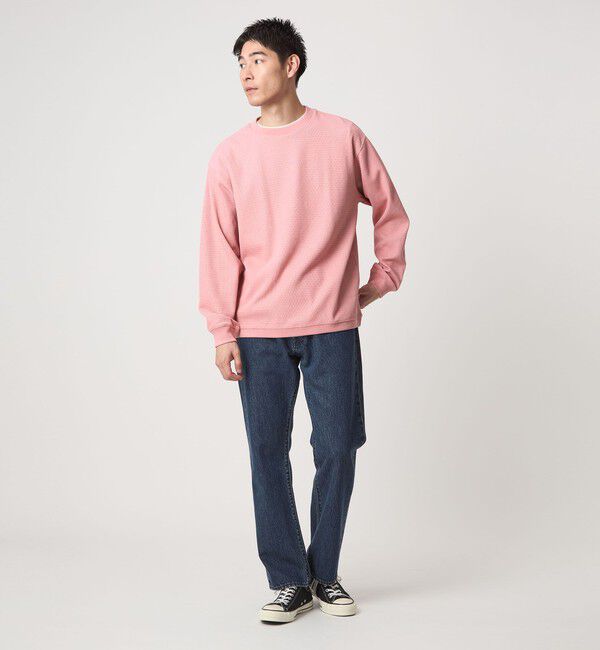 UNITED ARROWS green label relaxing「ウェーブ サーマル クルーネック Tシャツ」|Tシャツ・カットソー|