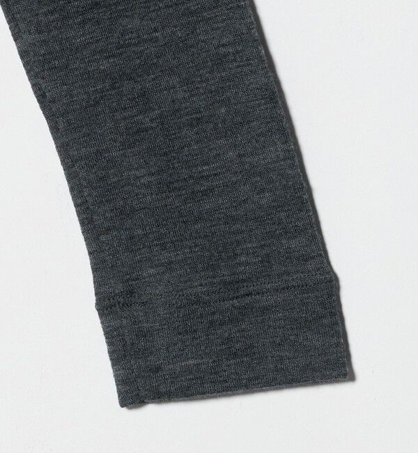 UNITED ARROWS green label relaxing「ウール フライス クルーネック カットソー  ウォッシャブル」|Tシャツ・カットソー|