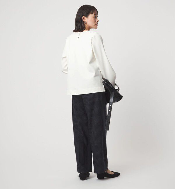 UNITED ARROWS green label relaxing「ポンチ ボリューム スリーブ プルオーバー カットソー」|Tシャツ・カットソー|