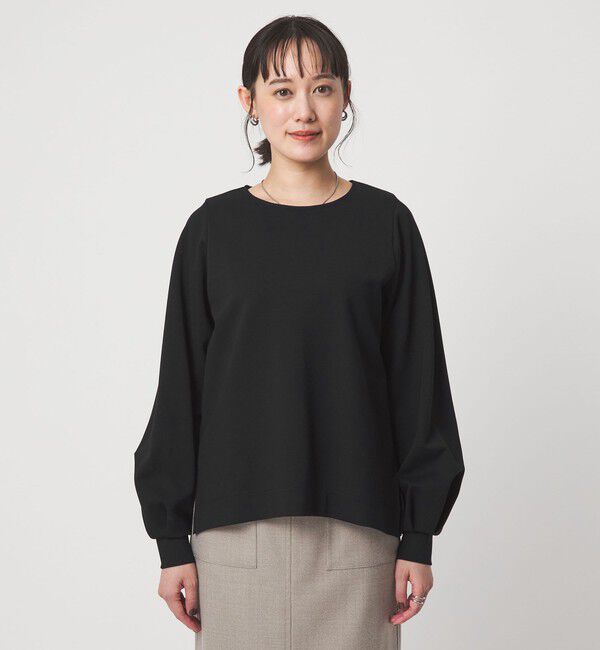 UNITED ARROWS green label relaxing「ポンチ ボリューム スリーブ プルオーバー カットソー」|Tシャツ・カットソー|