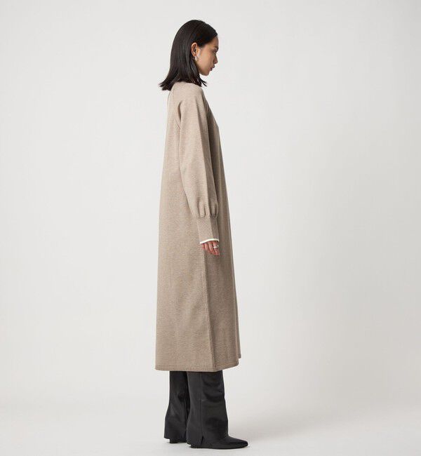 EMMEL REFINES「＜EMMEL REFINES＞EM ハイショク ニット ロング ワンピース」|ワンピース|