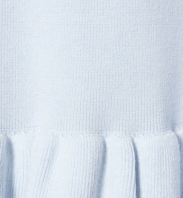 EMMEL REFINES「＜EMMEL REFINES＞EM スソダブルフリル ニットプルオーバー」|ニット・セーター|