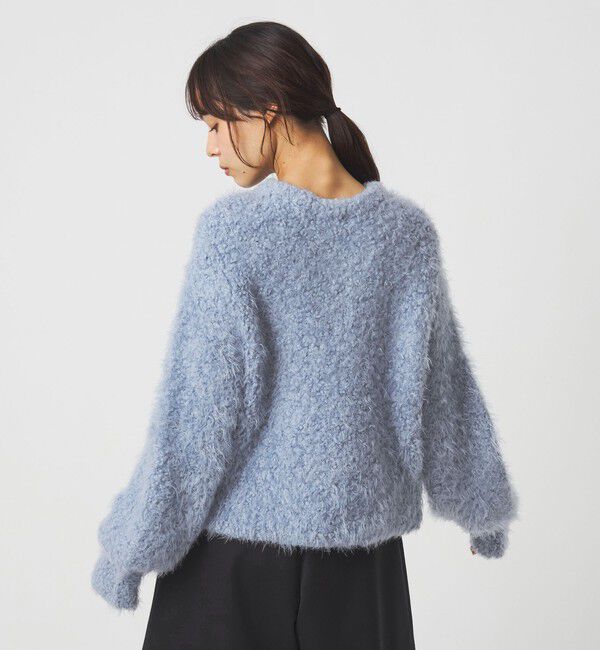 EMMEL REFINES「＜EMMEL REFINES＞EM ポコスラブ フラッフィー カーディガン」|カーディガン|