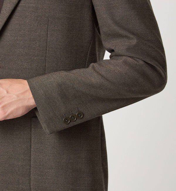 UNITED ARROWS green label relaxing「A+ TWPU ホームスパン 2B スタンダード ジャケット -ウォッシャブル・ストレッチ-」|テーラードジャケット|