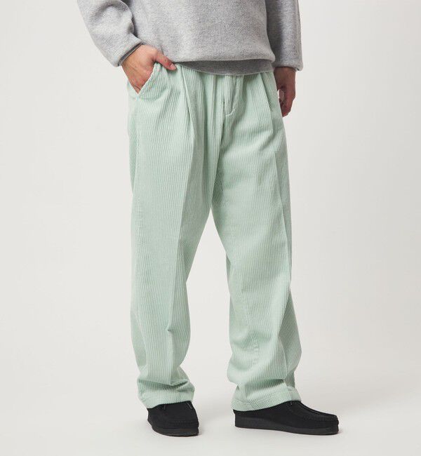 UNITED ARROWS green label relaxing「コーデュロイ ワイド 1プリーツ W4 ワイドパンツ」|その他|LIME