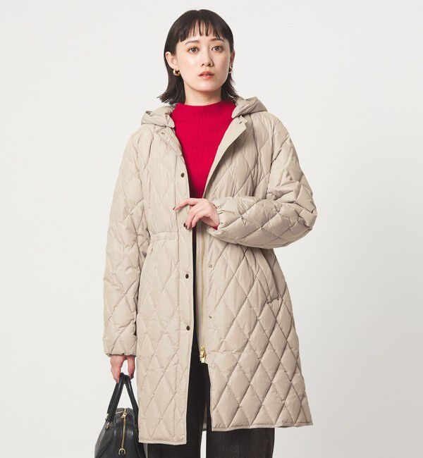 UNITED ARROWS green label relaxing「キルティング ライト ダウン コート 撥水」|ダウン|
