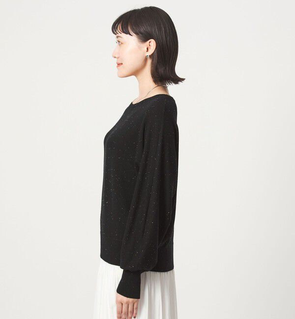 UNITED ARROWS green label relaxing「スパンコール プルオーバー ニット」|ニット・セーター|