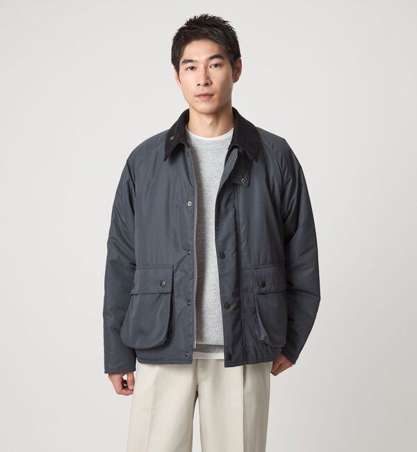 UNITED ARROWS green label relaxing「【別注】＜Barbour＞GLR トランスポート パデット ビデイル ジャケット」|ブルゾン・スタジャン|