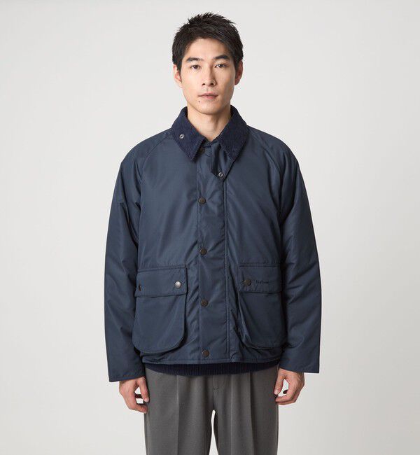 UNITED ARROWS green label relaxing「【別注】＜Barbour＞GLR トランスポート パデット ビデイル ジャケット」|ブルゾン・スタジャン|