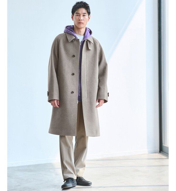 UNITED ARROWS green label relaxing「SENTDALE WOOL ステンカラーコート」|ステンカラーコート|