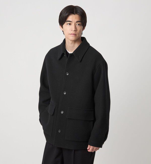 UNITED ARROWS green label relaxing「SENTDALE WOOL カバーオール」|ブルゾン・スタジャン|