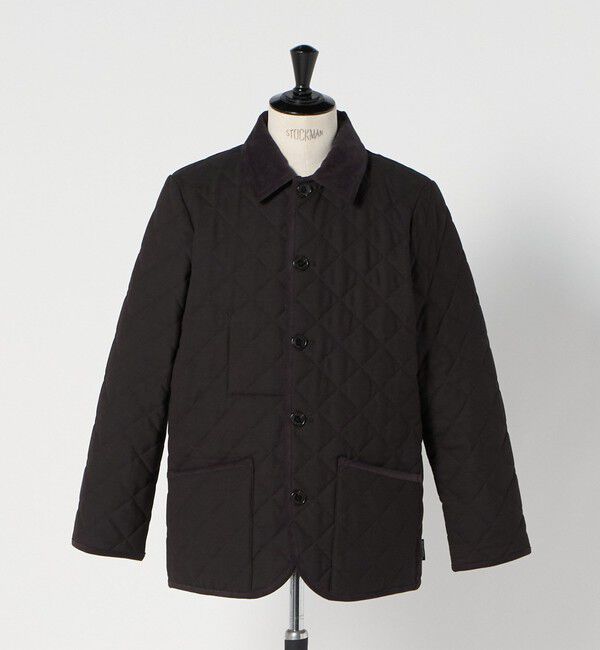 UNITED ARROWS green label relaxing「【別注】＜Traditional Weatherwear＞GLR バーズアイ ブラウン WAVERLY キルティングジャケット」|その他|