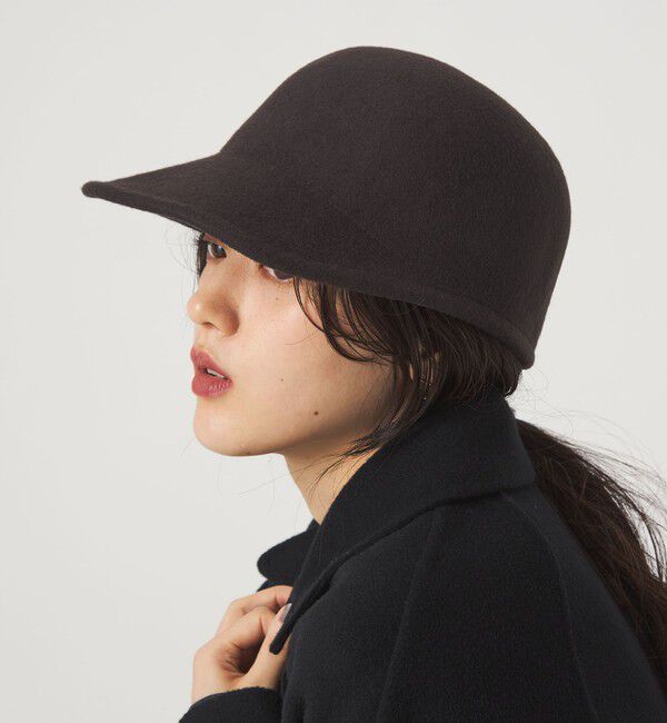 UNITED ARROWS green label relaxing「フェルト ジョッキー キャップ 2」|その他|MD.BROWN