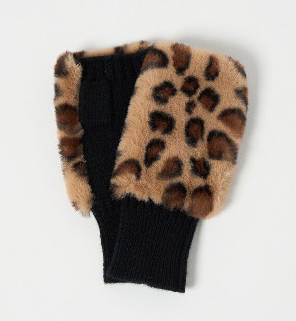 UNITED ARROWS green label relaxing「＜VINCENT PRADIER＞ファーライク グローブ」|手袋|