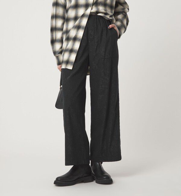 UNITED ARROWS green label relaxing「フィブリルサテン パンツ」|その他|