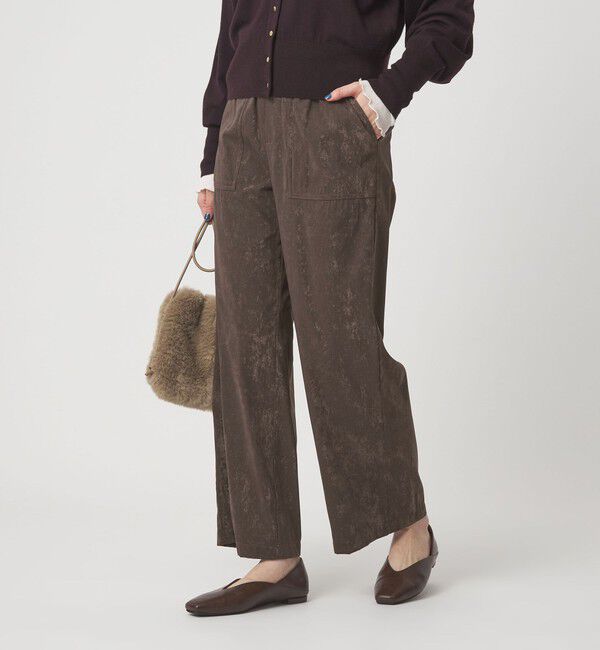 UNITED ARROWS green label relaxing「フィブリルサテン パンツ」|その他|