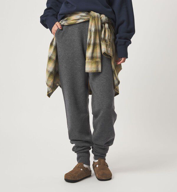 UNITED ARROWS green label relaxing「【WEB限定】＜at ease＞ジョグ ニット パンツ ウォッシャブル」|その他|
