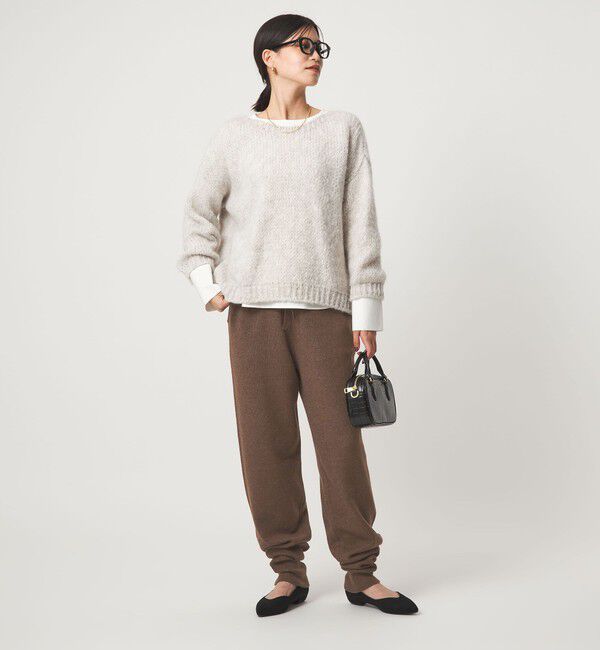 UNITED ARROWS green label relaxing「【WEB限定】＜at ease＞ジョグ ニット パンツ ウォッシャブル」|その他|