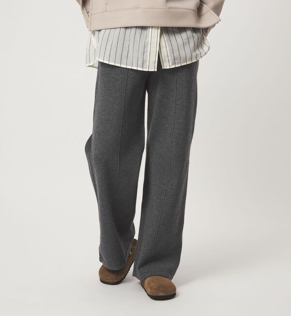 UNITED ARROWS green label relaxing「【WEB限定】＜at ease＞ニット パンツ ウォッシャブル」|その他|