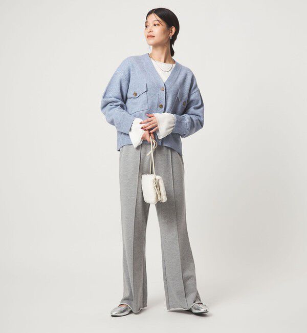 UNITED ARROWS green label relaxing「ソデ チュール プルオーバー」|Tシャツ・カットソー|