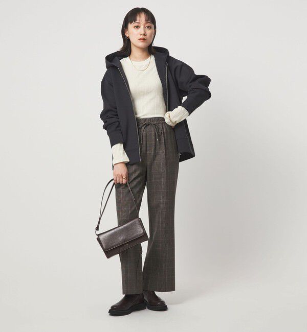 UNITED ARROWS green label relaxing「【WEB限定】＜at ease＞シアー リブ カットソー」|Tシャツ・カットソー|