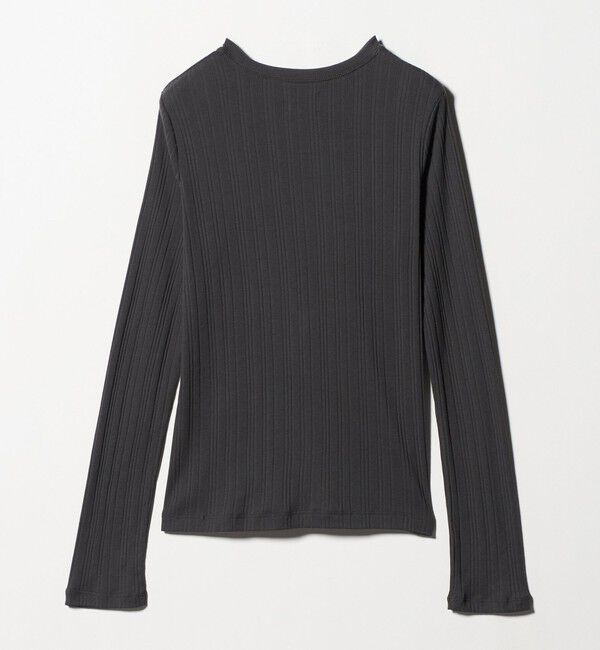 UNITED ARROWS green label relaxing「【WEB限定】＜at ease＞シアー リブ カットソー」|Tシャツ・カットソー|